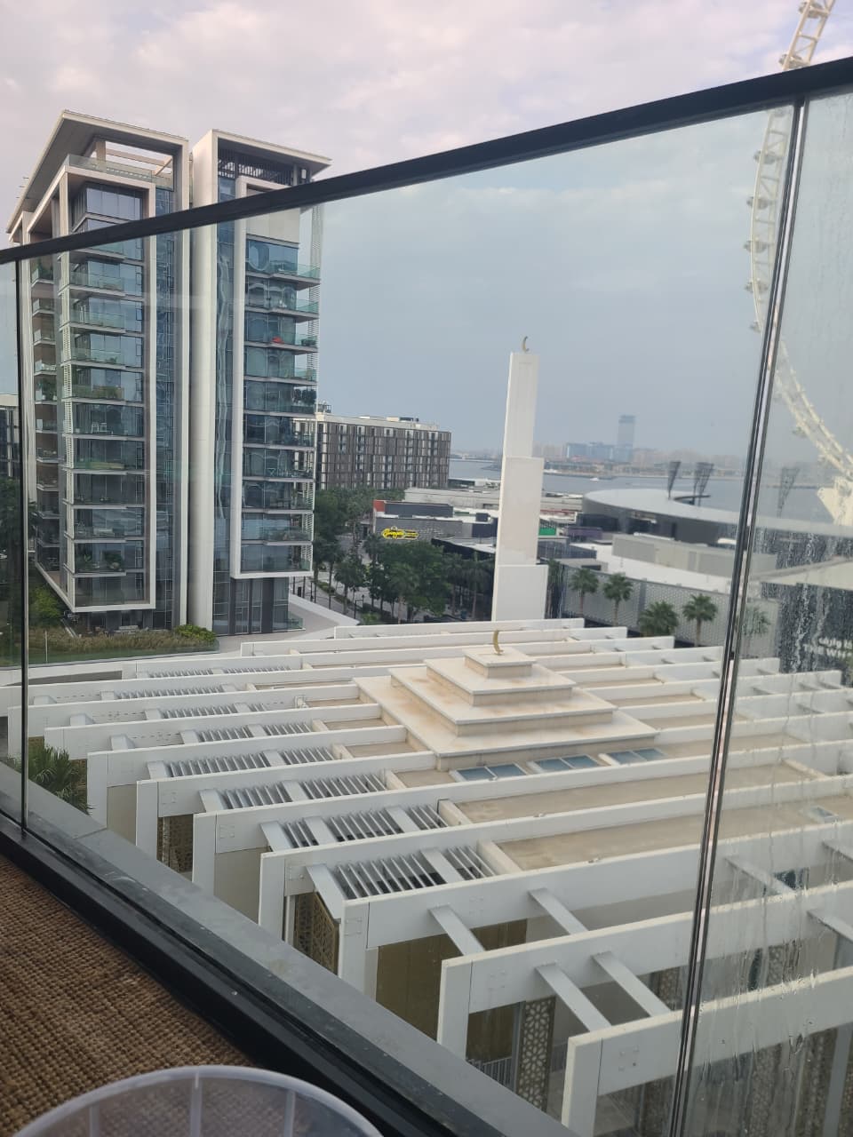 Window cleaning after